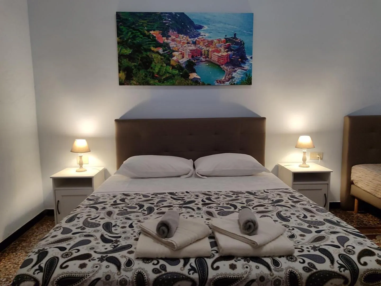 Chambre double avec lit supplémentaire